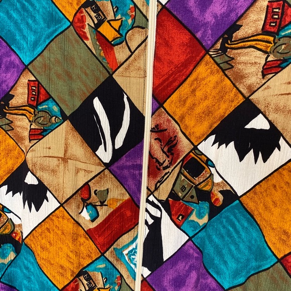 80s Statement Bomber Jacket - Picture 4 of 4